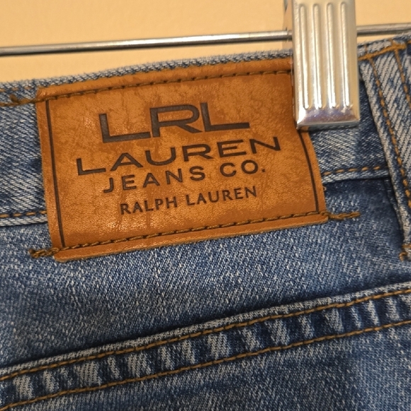 Lauren Ralph Lauren Blue Straight Leg Jeans 99%Cotton - Picture 4 of 4